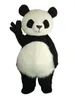 Costume de mascotte panda classique panda géant Cospaly personnage animal de bande dessinée adulte costume de fête d'halloween Costume de carnaval