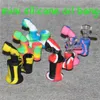 5pcs Silicone Oil Burner Bubbler water Bong pipe small burners pipes bubbler dab rigs Oil rig for smoking mini heady beaker Bongs