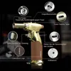 Stor stor metallstråle butane pistol lättare vindtäta jetflammor Micro butane Torch Lighter Professional Kitchen Brulee Culinary Torch Lighters