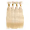 festival first batch arrival hairweaving blonde humanhair weave 613 color straight wave 1030inch 300gram hair bulk