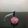 Glaspfeifen Rauchen geblasener Wasserpfeifen Herstellung mundgeblasener Bongs Doppelschichtiger Filtergang