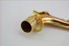 Nieuwe Collectie Saxofoon Bend Hals Hoge Kwaliteit Phosphor Bronze Gold Lak Instrument Accessoires voor Alto Saxofoon 24.5mm