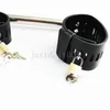 Bondage Stainless Steel Leather Handcuffs Spreader Bar Bed Restraint Ankle Wrist Cuffs #R56