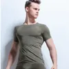 Men Sexy Undershirt Ice Silk Slimming Transparent T Shirts Male Comfortable Nylon Mesh V-neck Thin Short Sleeves Tops Gay Underwear