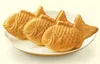 snack machinery commercial gas taiyaki machine with 12 pcs moulds gas Fish-shaped taiyaki waffle making machine price