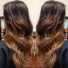 7A Extensions de Cheveux Ombre de Qualité Supérieure Cheveux Vierges Brésiliens Vague de Corps Pleine Faisceaux d'armure de Cheveux Humains 3 Tons Couleur Ombre 3pcs 1B/4/27 ou 1B/4/30