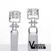 Quartz Diamond Reting Accessories Knot Nail Bowl 10mm 18mm 14mm Manlig Kvinnlig elegant Design No Carb Cap Present Club Dad Rig 409