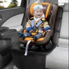 2 st CAR SEAT PROTECTOR Svart Vattentät Universal Foldbar Bilstolsskyddsskydd med tjockaste vaddering för barnbarnsbilar