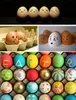 Hen Poultry Simulation Wooden Fake Eggs Chicken Duck Geese Hatch Incubation Breeding the kitchen toy house Painting toy Easter Gift