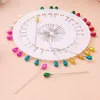 360 pcs/pack Colorful teardrop shaped pearl Head Pins Weddings Corsage Sewing For DIY Jewelry Findings Components