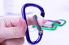 Ao ar livre Mini Alumínio Multitool Mosquetão Mosquetão Durável Camping Caminhadas Carabiner Chave Anel de Pressão Snap Ganchos Mosqueteiros Frete Grátis