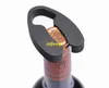 50 jogos / lote transporte Rápido 4 em 1 kit hipocampo Red Wine bottle opener + faca de corte de Papel + anel + vinho pourer
