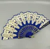 23cm Folding Fans 8 Colors Chinese/Spanish Style Dance Wedding Fan Pocket Fan Home Decor Party Supplies SN1542