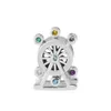 Nuovo 100% S925 argento sterling ruota panoramica fascino tallone con cz adatto europeo Pandora gioielli bracciali collane pendenti