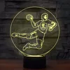 7 kleuren veranderen 3D lichtgevende handbalspelers vorm led-verlichting home decor nachtlampje kinderen touch USB lampara tafellamp geschenken3052925