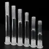 Курительные принадлежности 6 армированных стеклянных нижних диффузоров с 14-мм женским и 19-миллиметровым штыревым соединением со стеклянным нижним стержнем для стеклянных бонгов, водопроводных труб