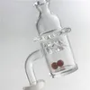 Gtr Bubble Spinning Quartz Banger Carb Cap Nail med 25mm Xl Flat Top Thick Bottom Domeless Nails 2 6mm Ruby Terp Pearl