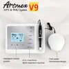 Professionell ArtMex V9 Permanent Makeup Tattoo Machine Digital Eyebrow Lip Eyeline MTS / PMU Microneedle Dr Pen Dermapen