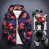 Covrlge Men Jacket Fashion Spring Men Camouflage Jackets Casual Mens Coat Men's Hooded Luminous Zipper Coats MWJ011