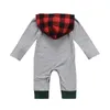 Kleinkind Baby Junge Mädchen Mit Kapuze Strampler Overall Langarm Niedlichen Hirsch Warme Strampler Neugeborene Baby Kleidung