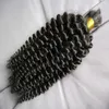 Brazilian braiding hair extensions 100g no weft human hair bulk for braiding Kinky Curly bulk human hair whole8238902