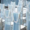 1 m 각 스트립 난초 등나무 덩굴 흰색 실크 인공 꽃 화환 결혼식 장식 정원 교수형 공예