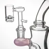 Volkanik Çekirdek Elektrik Kubbesiz Kuvars Banger Için Tırnak Ile 20mm Isıtma Bobin 9mm Hollw Alt için Cam Su Bongs Dab Yağı Rig 678