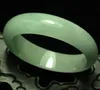 55 mm zertifizierter natürlicher smaragdgrüner Jadeit-Jade-Armreif, handgefertigt