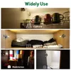 Goodland LED Night Light Automatic Sensor Light Wardrobe Cabinet Inner Hinge Lamp With Battery For Cupboard Closet Kitchen5359418