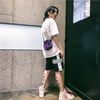 Çocuklar Bir Omuz Çantaları 2018 Yeni Moda Kore Tarzı Çanta Çocuk Basit Tüm Maç Çapraz vücut Çanta Cep Telefonu Cüzdan Aperatifler Çanta