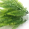 33cm Persian Grass Artificial Leaves Green Plants Artificial Garden Home Decor Autumn Decoration Artificial Grass Plant