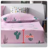 150x200cm/180x200cm New Coming 3 in 1 Sheet Mattress Cover Printing Bedding Linens Bed Sheets With Elastic Band Protector#287711