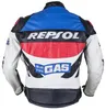 Moto GP Motorrad REPSOL Rennjacke Motorradfahren PU-Leder Herrenmantel