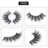 Nyaste 3d mink ögonfransar naturliga tjocka falska ögonfransar mink fransar ögon smink gör upp ögonfransförlängning Fake eyelashes maquiagem