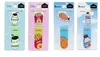 20 packs (2 stks / pack) cartoon fruit voedsel chips magneet bladwijzer paperclip kinderen school kantoor aanbod geschenk briefpapier