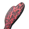 Bondage Faux Leather Leopard Print Paddle Paddle Slapper Whip Roleplay Game Game #R87