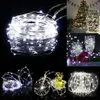 LED Strings Lights 2M 20LED Button Battery Bediening Fairy String Light Micro Copper Wire Moon Lamp Xmas Christmas Wedding