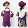 Bellezza Bambini Cucina Cottura Pittura Grembiule Baby Art Cooking Craft Bavaglino Nuovo (Senza cappuccio e maniche)
