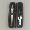 1Pcs UGO Dabber Wax Vape Glass Globe Dab Pens Starter Kit Dome Vaporizzatore portatile UGO V 510 Batteria eCigs Mini Zipper eGo Case