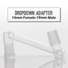 Glass Convert dropdown adaptateur six tailles femelle à mâle pour bangs de conduite d'eau excellent ajout à toute plate-forme pétrolière