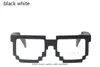 Unique Mosaic Sunglasses Brand Designer For Women Men Square Vintage Resin Glasses Trendy Glasses 6 Colors Free Shipping