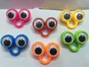 Anneaux en plastique de marionnettes de doigt d'oeil avec les yeux de Wiggle Party Favors pour les enfants Couleurs assorties Cadeau Jouets