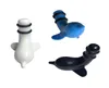 50pcs/lot Cute Dolphin Shape Red Wine Bottle Stopper Beer Corkscrew Plug Cap Home Bar Tool 3 colors