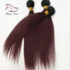 غير المجهزة الخام البكر الهندي البرازيلي بشرة الانحياز الشعر Cheveux vierges brésiliens مستقيم حزم ريمي الإنسان Dhgate