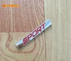 3D Metal Sport Logo Square Bar Car Styling Emblem Emblem