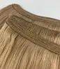 Evermagic 14 # Flip in Hair Weft Brazylijski proste rozszerzenia ludzkie włosy 100GRAM na sztukę Remy Hair