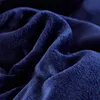 Jeefttby Nuova coperta di flanella in tinta unita per adulti Autume Coperta calda invernale Super morbido in pile di corallo Divano letto matrimoniale per adulti