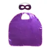 70*70 cm enkele laag effen superheld cape + masker voor kinderen van 3-10 jaar oud 5 kleuren thema cosplay Halloween Superheld Kostuums kind