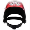 Wholesales 용접 헬멧 태양 강화한 자동 어두워지는 용접 헬멧 두개골 패턴 빨간 까만 백색 납땜 산업 공급 MRO