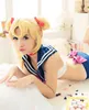 Íntimos Trajes Sexy Mulheres Lingerie Sexy Empregada Doméstica Top + T calça Conjuntos Cosplay Sailor Moon roupas quentes empregada sexy Roupa Interior Produtos Do Sexo Terno